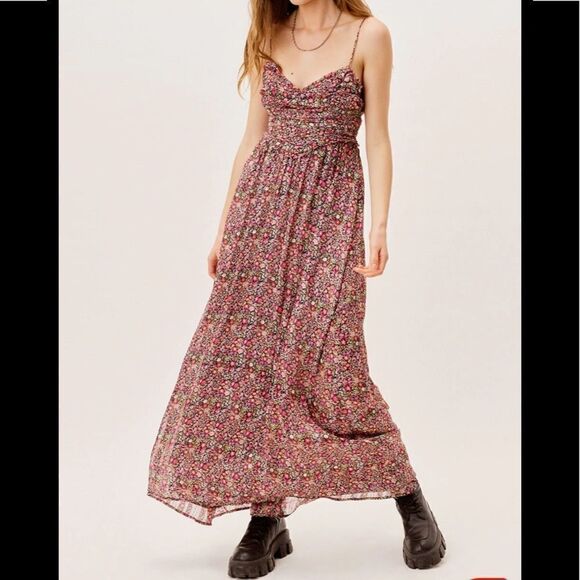 Joelle Maxi Dress, Multi - Picture 1 of 4